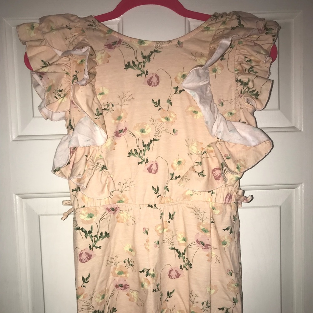 Laura Ashley girls size medium romper